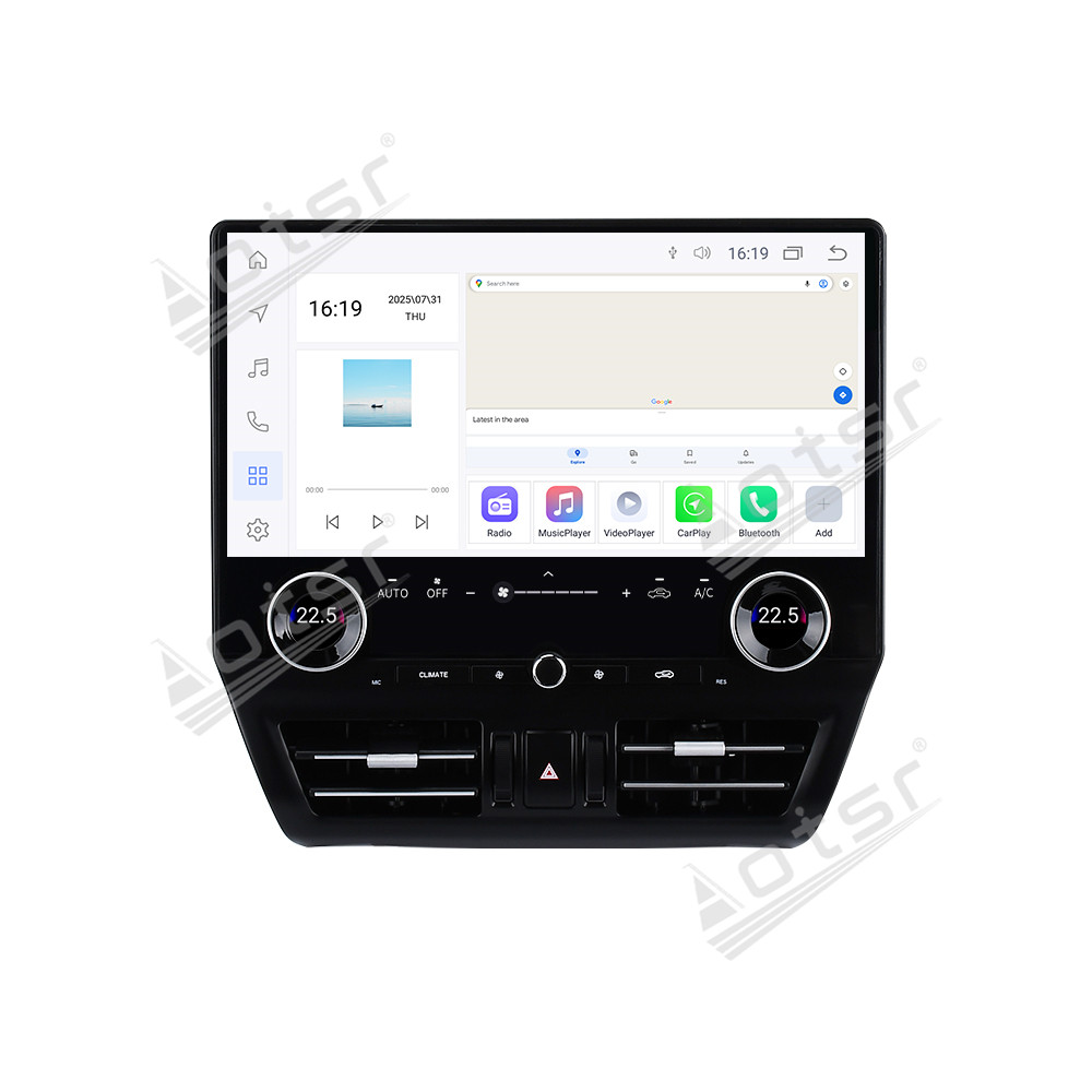 Aotsr for Toyota Prado LC150 2010-2021 16.8" Super Big Screen Android 13 Car Radio Carplay GPS Video Player Multimedia DSP Head Unit