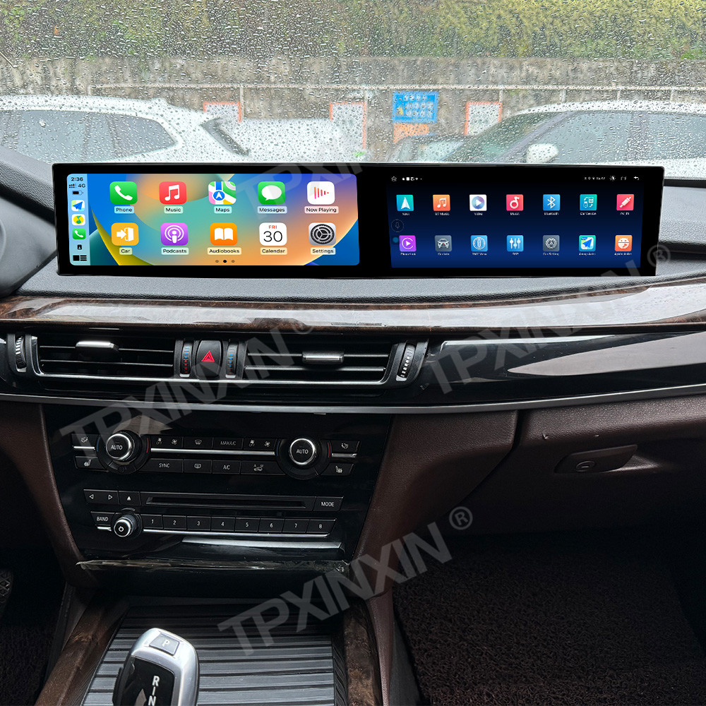Aotsr 24.5 Inch screen For BMW F10 F11 F07 F15 F16 2014-2018 Car Multimedia Player GPS Navigation ID8, Android 13 Head unit 