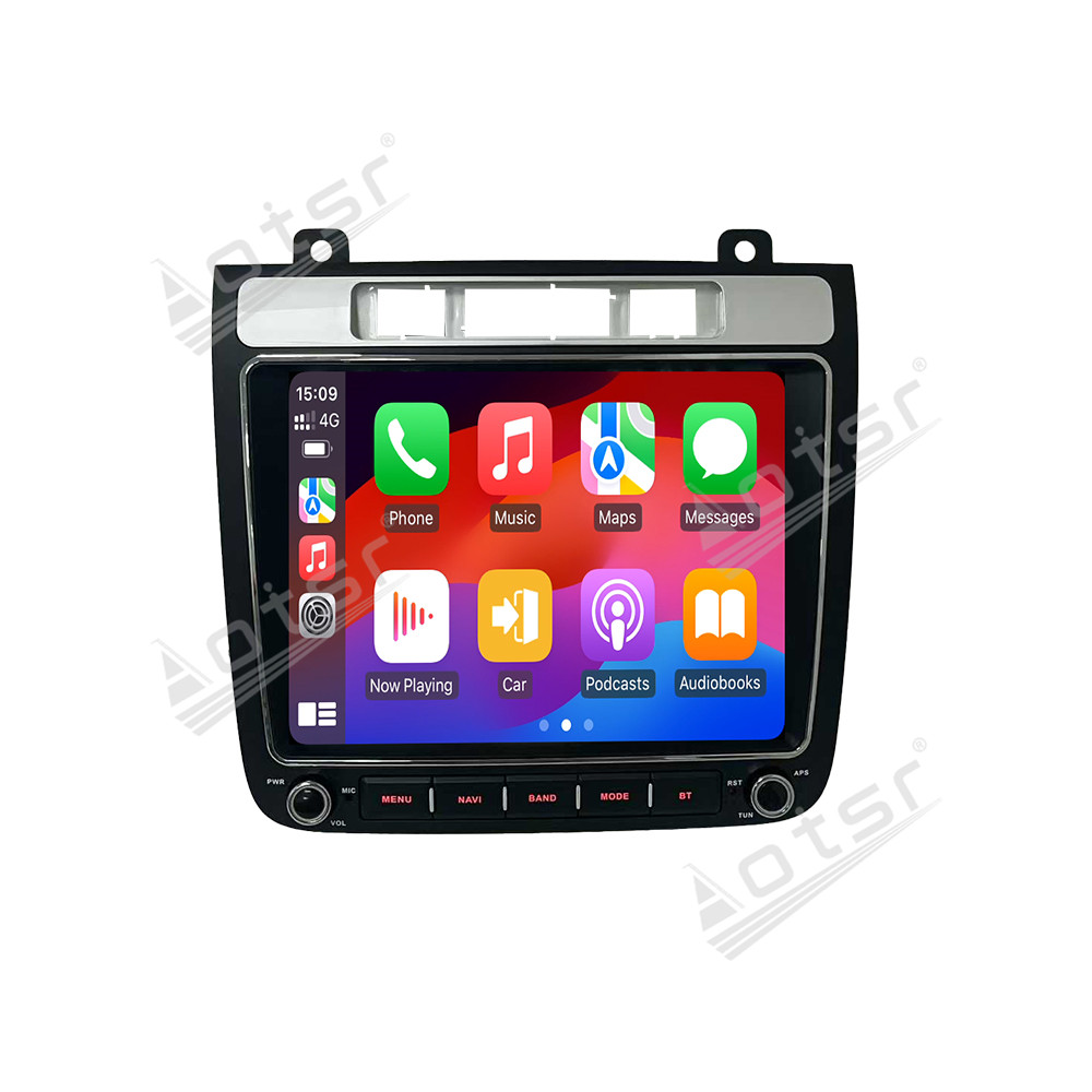 Aotsr 8.4 inch Car Radio Android 14 For Volkswagen Touareg 2011-2018 Navigation Audio DSP Stereo GPS Bluetooth Wireless Carplay 2 DIN WIFI