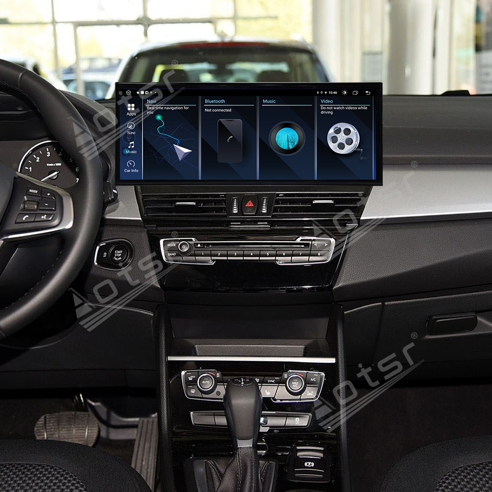 Aotsr 15.8 inch Android 14 Car Radio for BMW 2 Series Touring 2013-2019 Wirless Carplay GPS Navigation Screen Upgrade Multimedia Player
