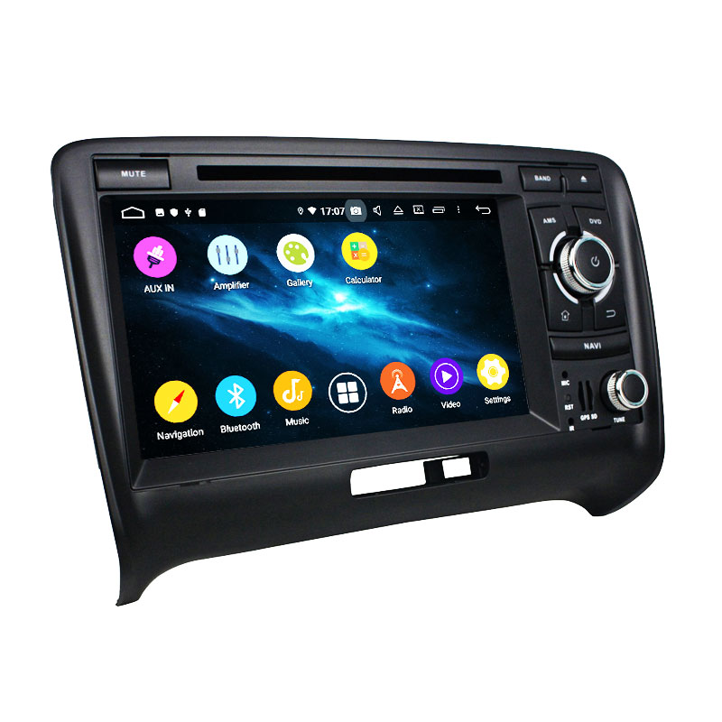 Android 14 For Audi TT 2006-2013 Car Radio Wireless Carplay Auto Player 2din Video AHD Multimedia Stereo DVD Player