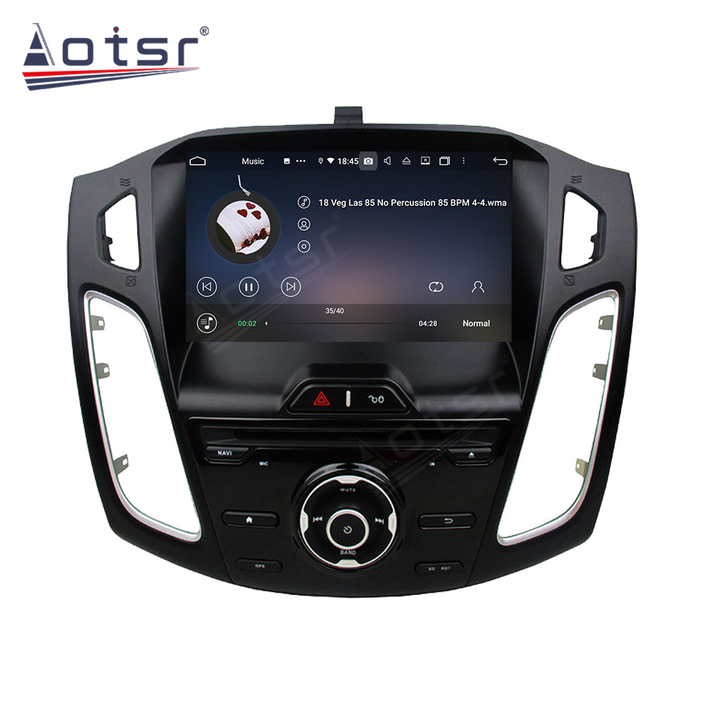 Android 14 For Ford Focus 2012-2015 Car Radio Wireless Carplay Auto Player 2din Video AHD Multimedia Stereo DVD Player