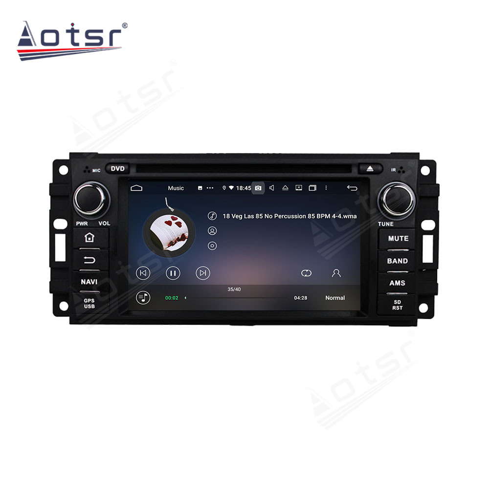Android 14 For Jeep Universal Car Radio Wireless Carplay Auto Player 2din Video AHD Multimedia Stereo DVD Player