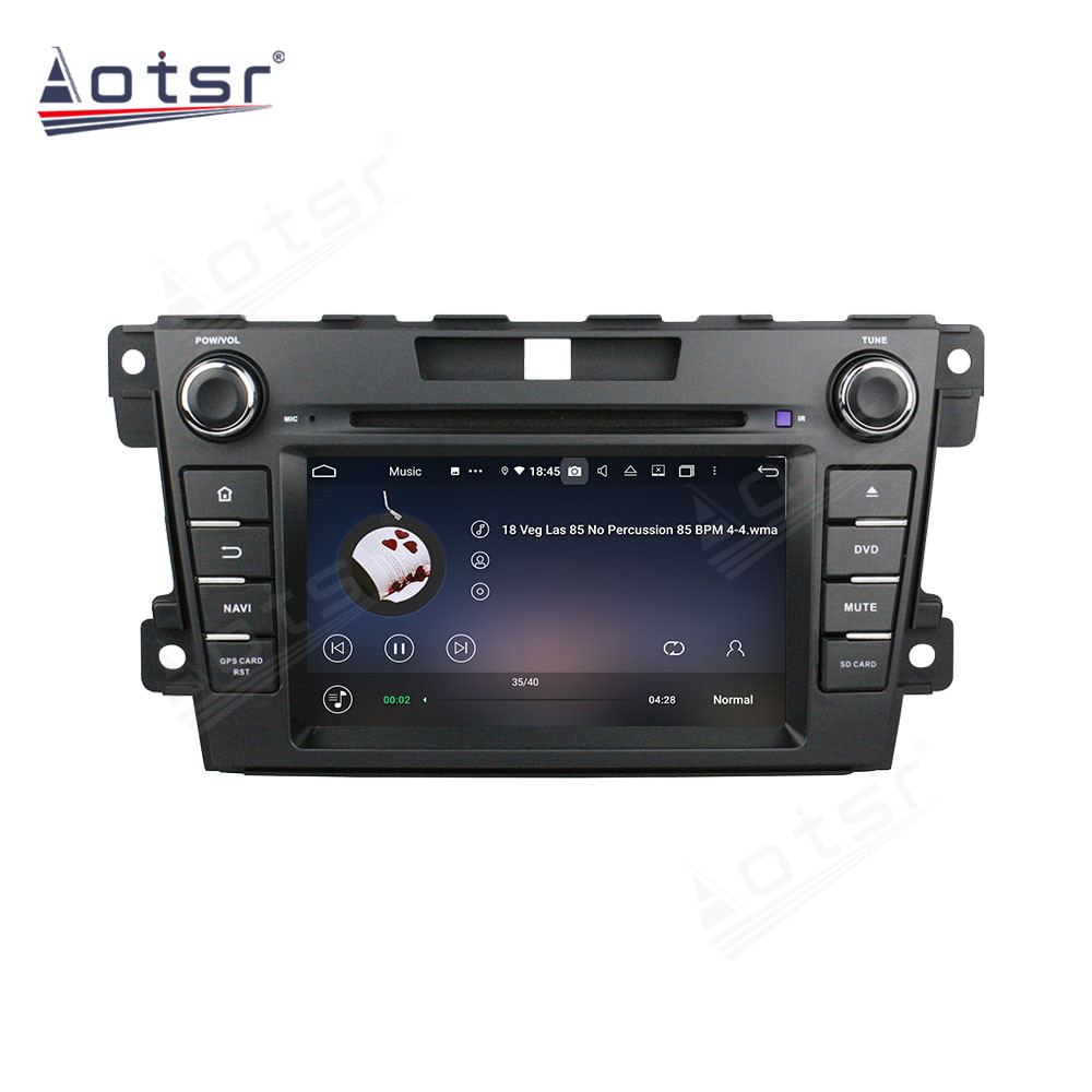 Android 14 For Mazda CX-7 2012-2013 Car Radio Wireless Carplay Auto Player 2din Video AHD Multimedia Stereo DVD Player
