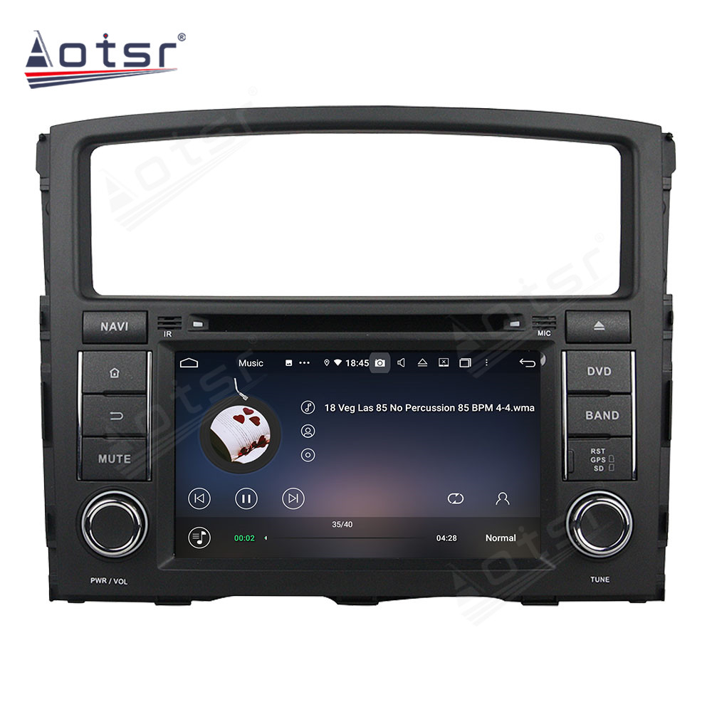 Android 14 For MITSUBISHI PAJERO 2006-2012  Car Radio Wireless Carplay Auto Player 2din Video AHD Multimedia Stereo DVD Player