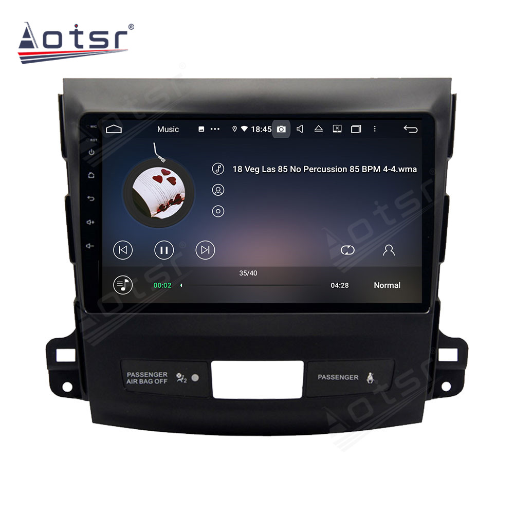 Android 14 For MITSUBISHI OUTLANDET 2006-2012  Car Radio Wireless Carplay Auto Player 2din Video AHD Multimedia Stereo DVD Player