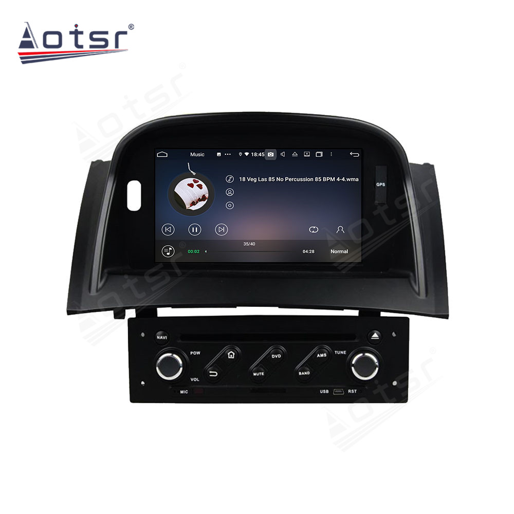 Android 14 For Renault megane 2 Car Radio Wireless Carplay Auto Player 2din Video AHD Multimedia Stereo DVD Player