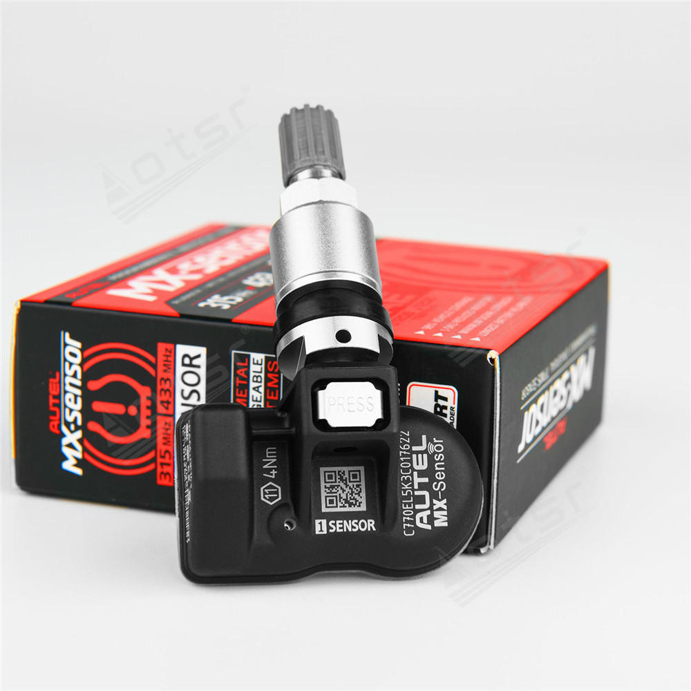 Aotsr For Autel TPMS MX Sensor 315MHz 433MHz Sensor 2in1 Clone-able Programming Sensors For TS501 TS508 Tire Pressure Monitoring Car Tool