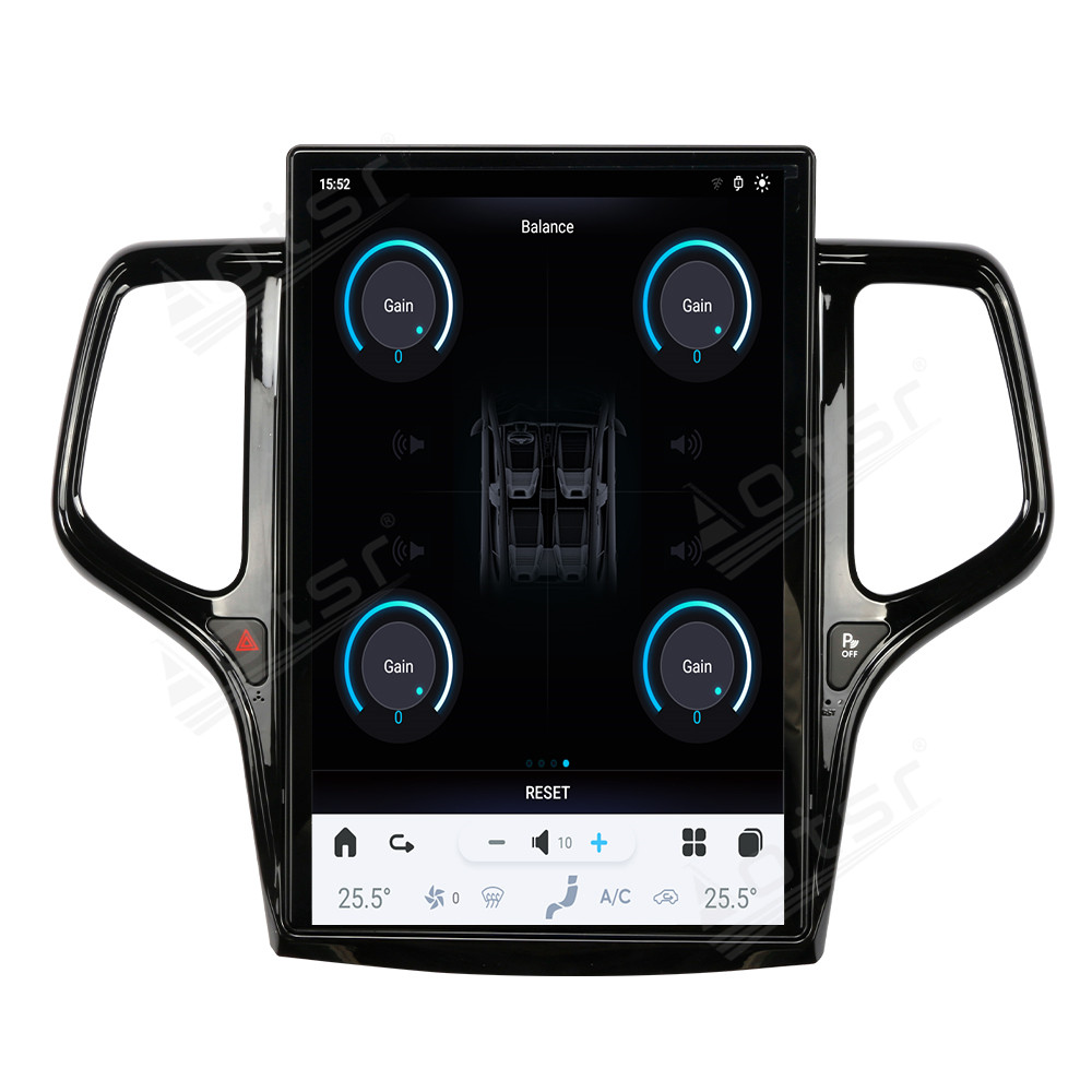 Aotsr 14.4 inch For Jeep Grand Cherokee 2011-2021 Tesla style screen Car Radio Multimedia player