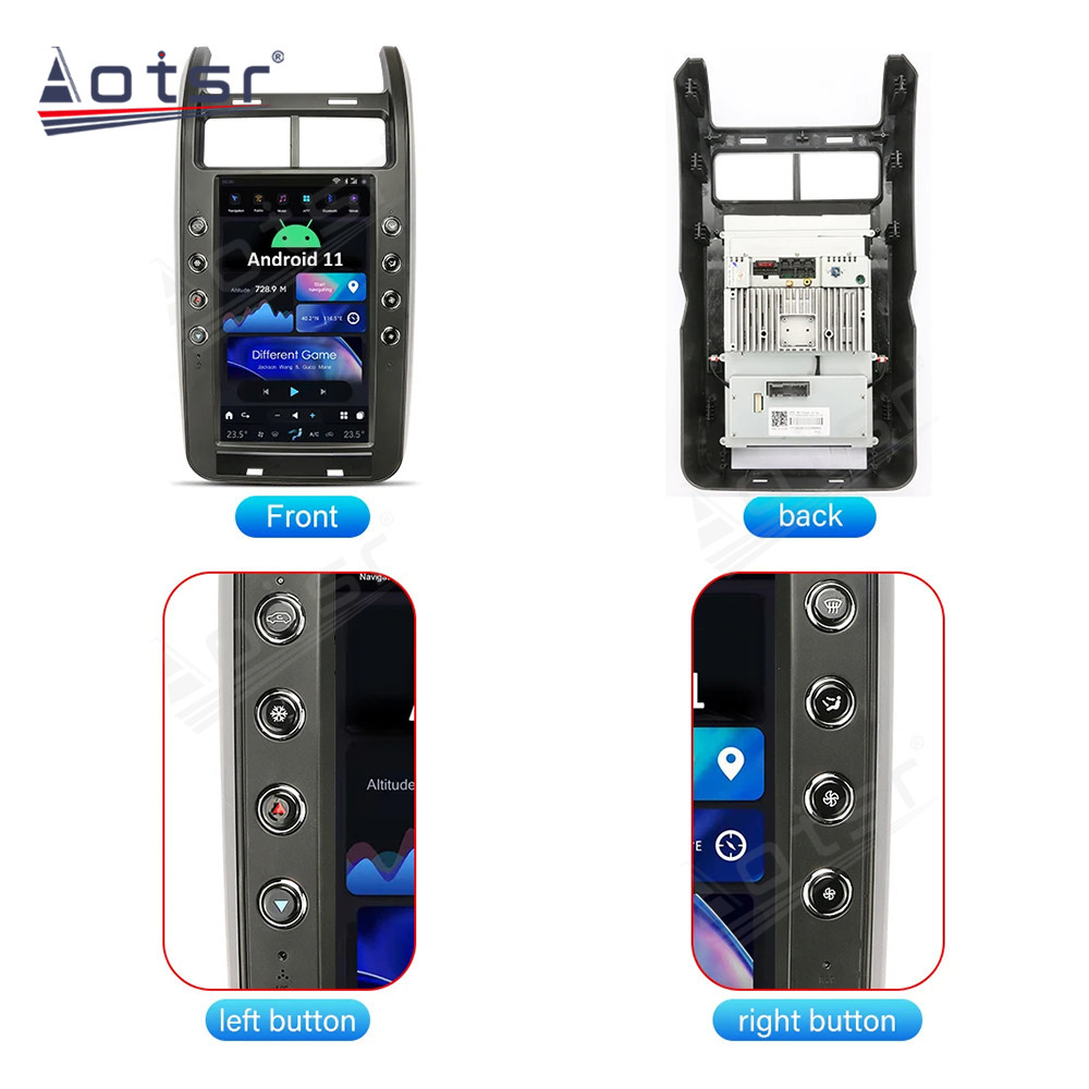 13.6" vertical screen For Dodge JOURNEY 2008-2013 Android 13 GPS Navi Multimedia Audio Radio Receiver carplay Anroid auto.