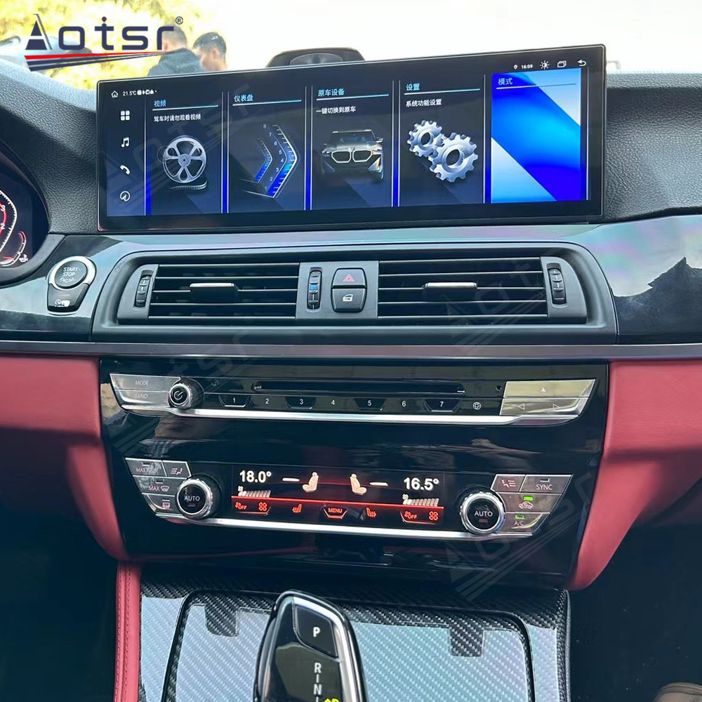 Upgrade G38 A/C Panel For BMW 5 Series F10 F18 2010-2017 Touch LCD screen car air conditioning control panel