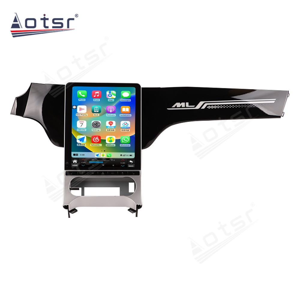 12.3-inch Android 13 For Mercedes Benz ML 2012-2015 Car Radio Multimedia navigator Stereo Receiver DSP Unit Carplay Android auto
