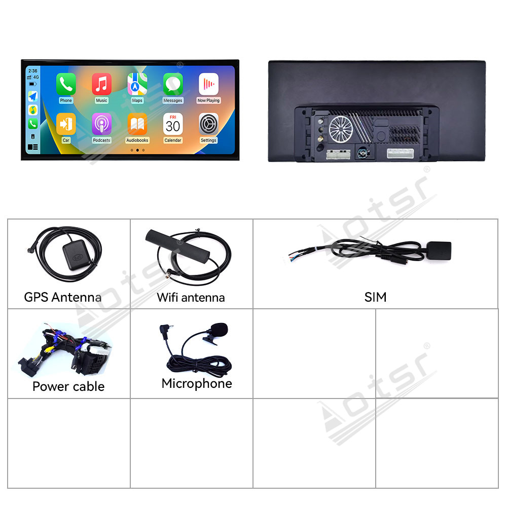 Qualcomm 15.8 inch Car Radio Android 14 For Mercedes Benz B Class W246  Car Carplay Auto Stereo GPS Navigation IPS Screen BT