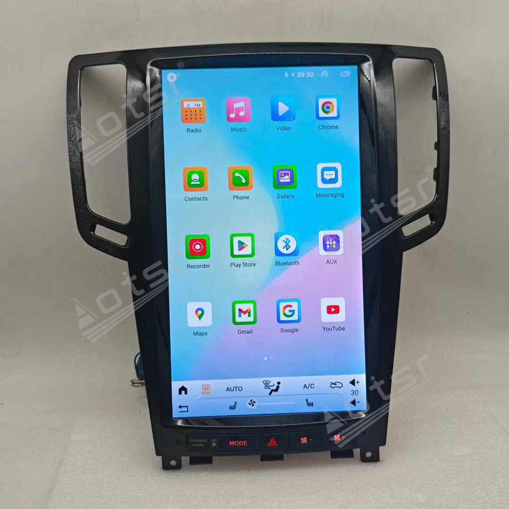 Aotsr 13.8 inch Car Radio Android 14.0 CarPlay for Infiniti G25/G35/G37 2003-2015 Multimedia Player GPS Navigation 4G WiFi DSP Stereo Bluetooth