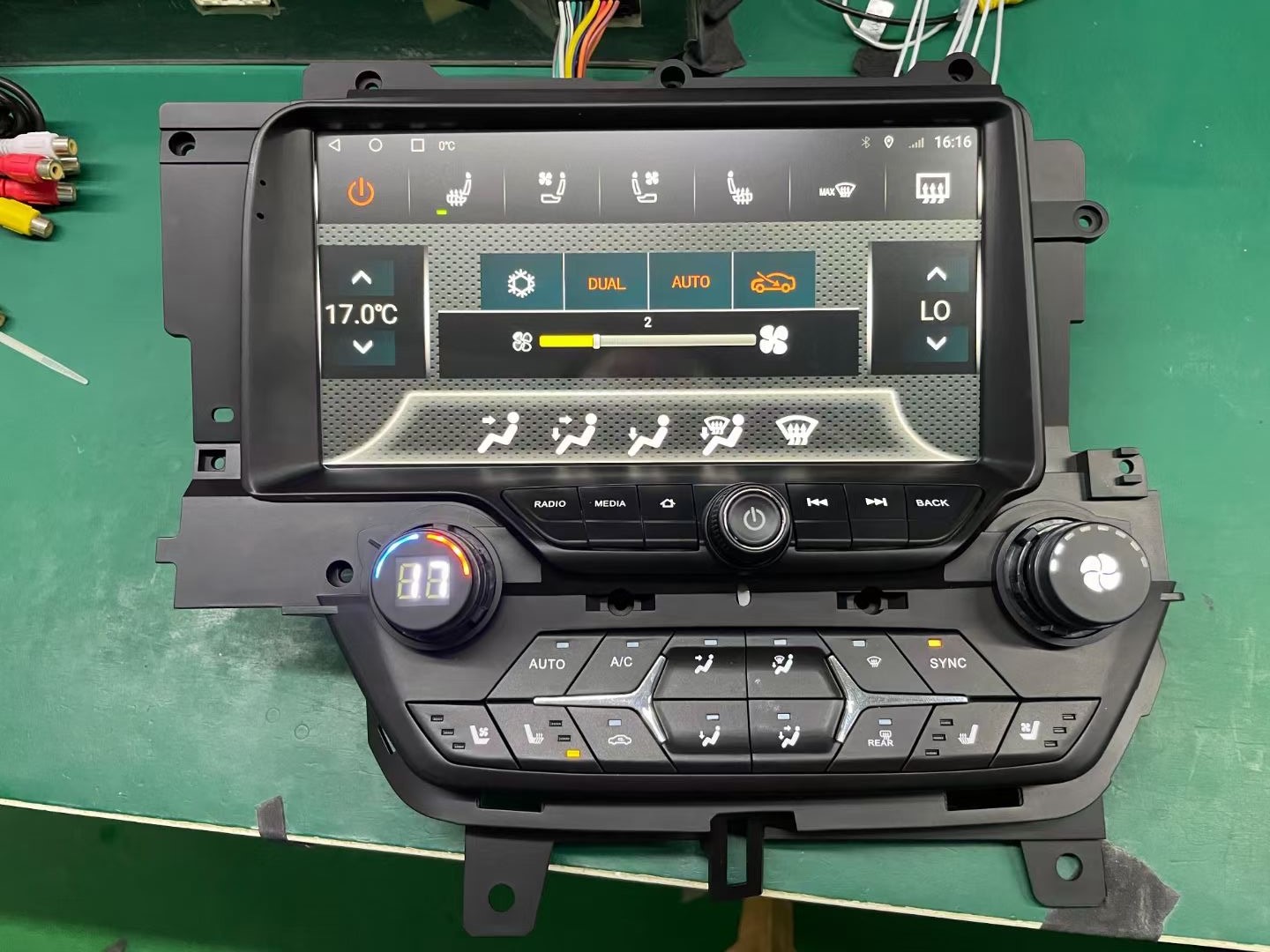 Aotsr Chevrolet Corvette C7 2013-2019  Car Radio Multimedia Player Touch Screen Head Unit 