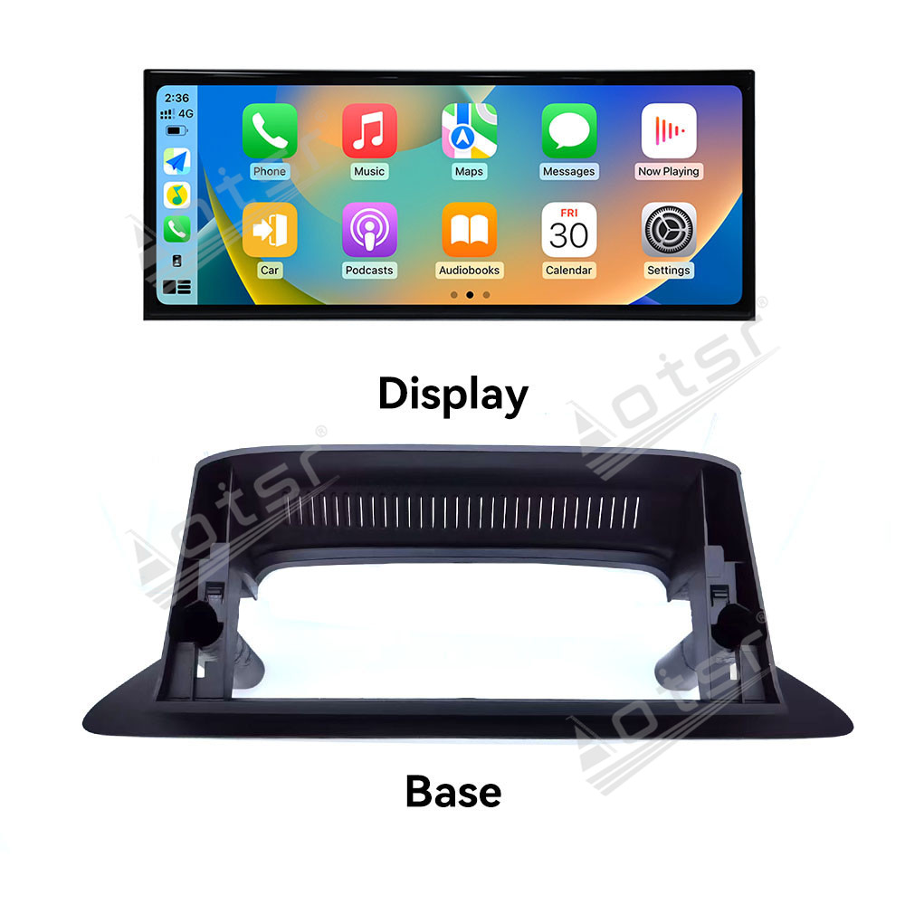 Qualcomm 15.8 inch Car Radio Android 14 For Mercedes Benz GLS W218 Car Carplay Auto Stereo GPS Navigation IPS Screen BT