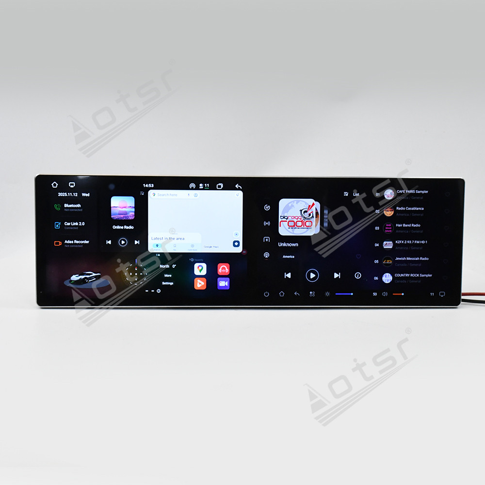 Aotsr Dual 10.1 inch Screen Car Radio for Volvo XC60 2009-2013 Android 15 Multimedia Player GPS Navigation Auto DSP Stereo Host