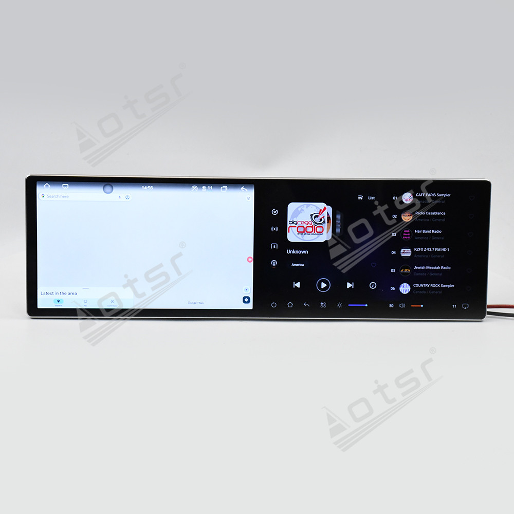 Aotsr Dual 10.1 inch Screen Car Radio for Volvo XC60 2009-2013 Android 15 Multimedia Player GPS Navigation Auto DSP Stereo Host