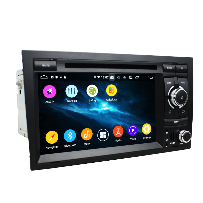 Android 14 For Audi A4 2002-2008 Car Radio Wireless Carplay Auto Player 2din Video AHD Multimedia Stereo DVD Player