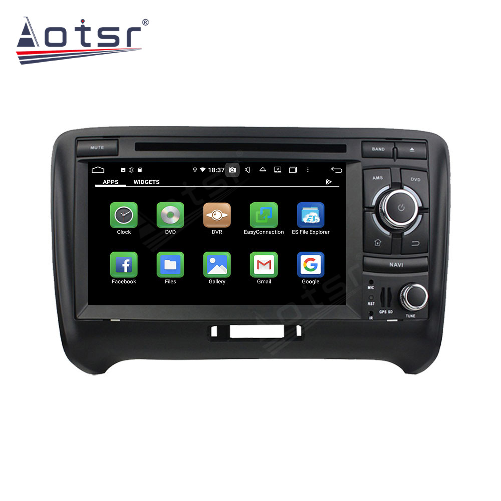 Android 14 For Audi TT 2006-2013 Car Radio Wireless Carplay Auto Player 2din Video AHD Multimedia Stereo DVD Player