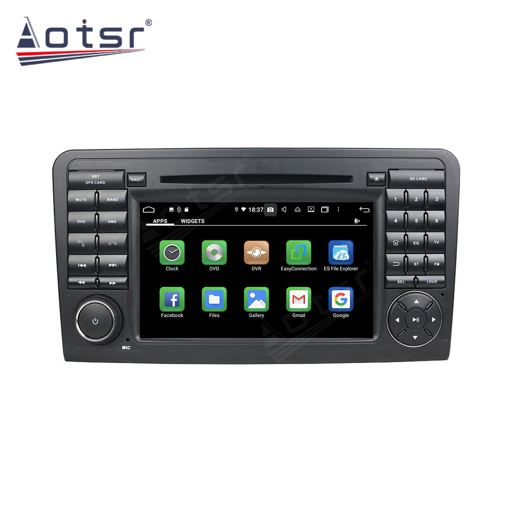 Android 14 For Mercedes Benz ML Class Car Radio Wireless Carplay Auto Player 2din Video AHD Multimedia Stereo DVD Player