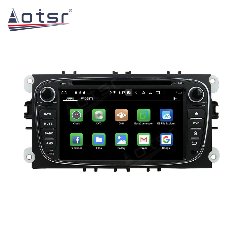 Android 14 For Ford Black Mondeo 2008-2011 Car Radio Wireless Carplay Auto Player 2din Video AHD Multimedia Stereo DVD Player