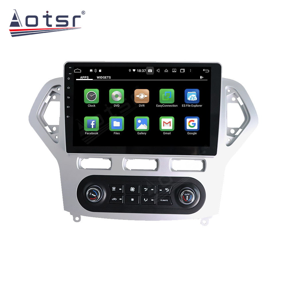 Android 14 For Ford Mondeo AT 2007-2010 Car Radio Wireless Carplay Auto Player 2din Video AHD Multimedia Stereo DVD Player