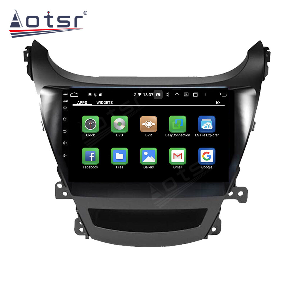 Android 14 For Hyundai C Elantra 2011-2013 Car Radio Wireless Carplay Auto Player 2din Video AHD Multimedia Stereo DVD Player
