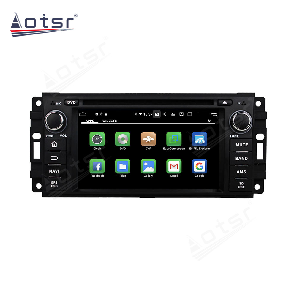 Android 14 For Jeep Universal Car Radio Wireless Carplay Auto Player 2din Video AHD Multimedia Stereo DVD Player