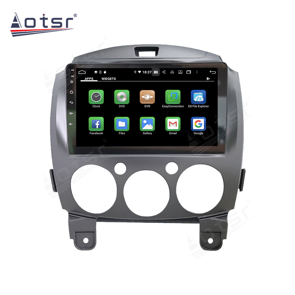 Android 14 For Mazda 2 2010-2012 Car Radio Wireless Carplay Auto Player 2din Video AHD Multimedia Stereo DVD Player