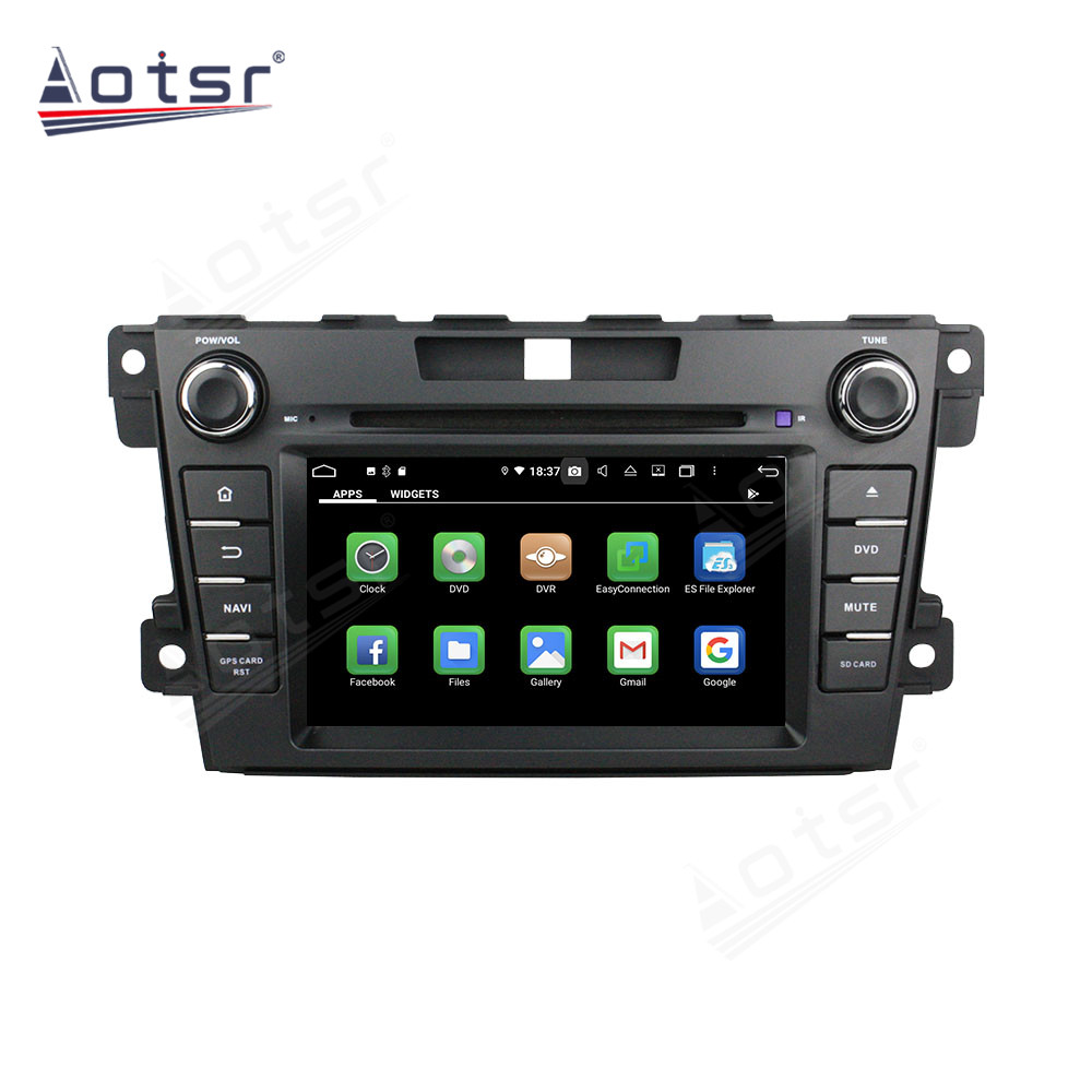 Android 14 For Mazda CX-7 2012-2013 Car Radio Wireless Carplay Auto Player 2din Video AHD Multimedia Stereo DVD Player