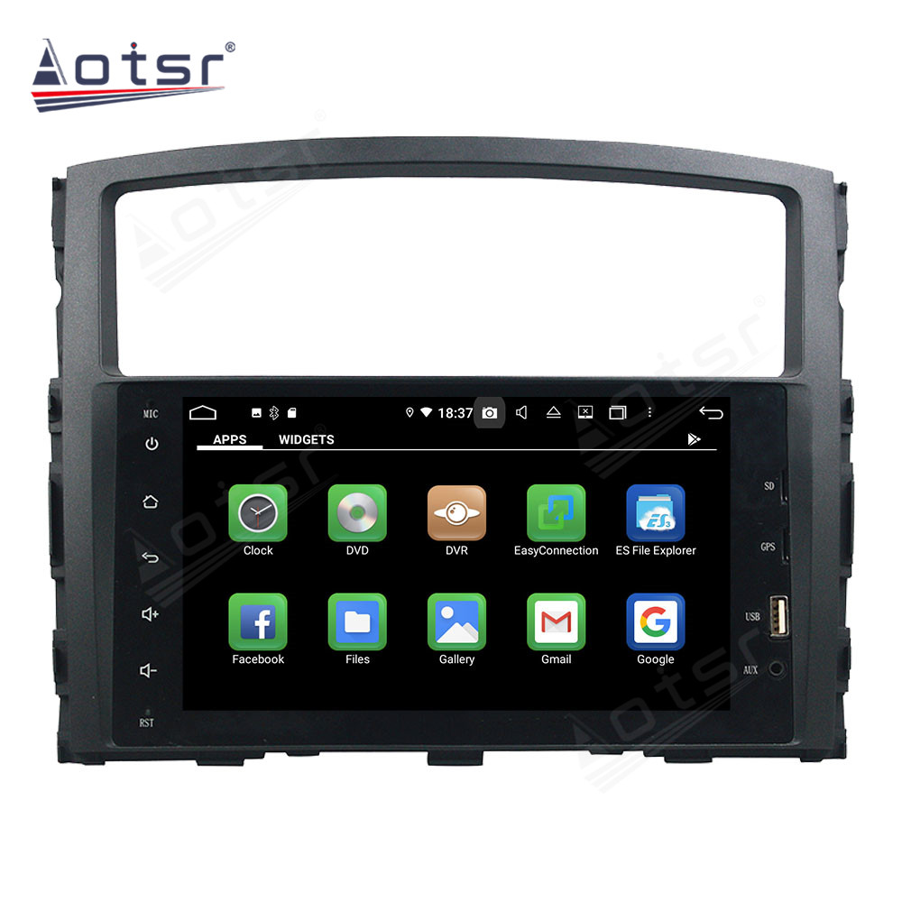 Android 14 For Mitsubishi  Pajero Car Radio Wireless Carplay Auto Player 2din Video AHD Multimedia Stereo DVD Player
