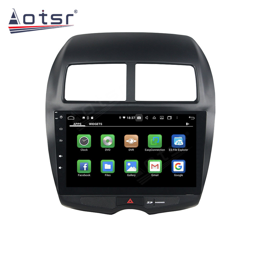 Android 14 For Mitsubishi Asx 2010-2012 Car Radio Wireless Carplay Auto Player 2din Video AHD Multimedia Stereo DVD Player
