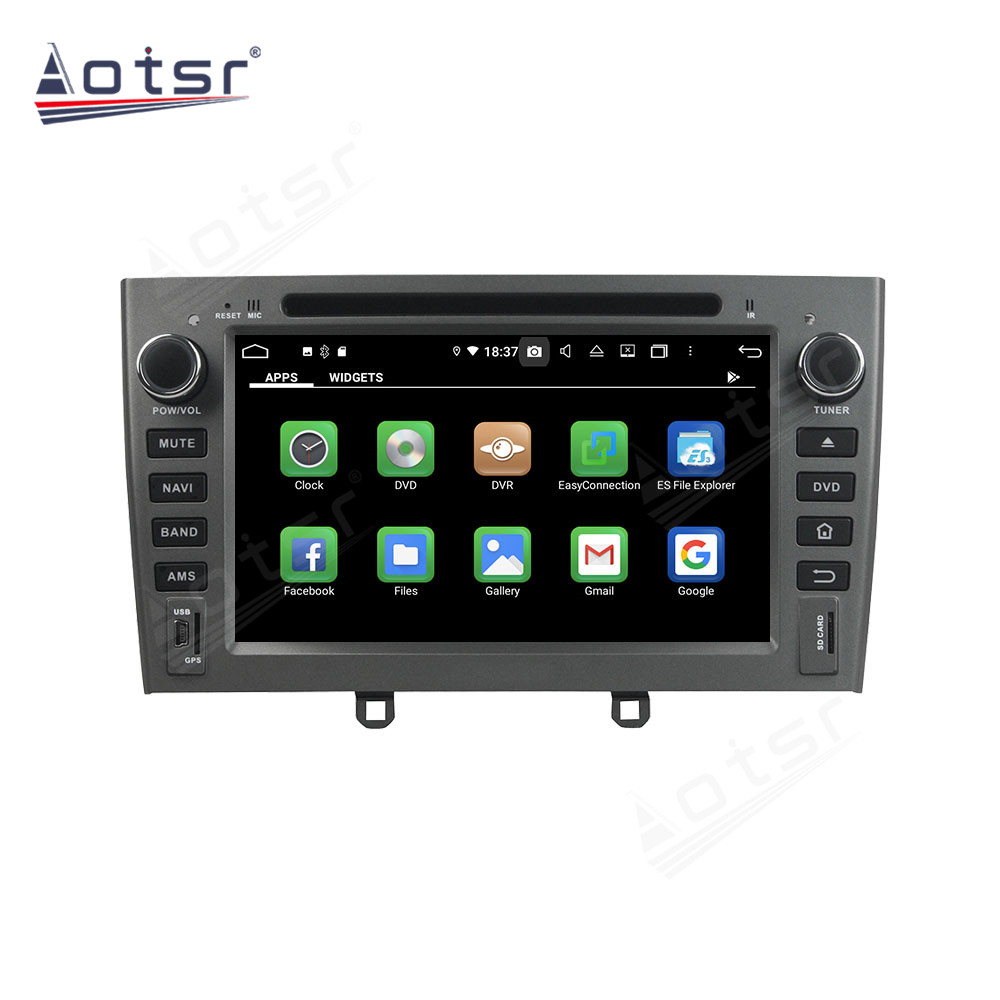 Android 14 For Peugeot 408  Car Radio Wireless Carplay Auto Player 2din Video AHD Multimedia Stereo DVD Player