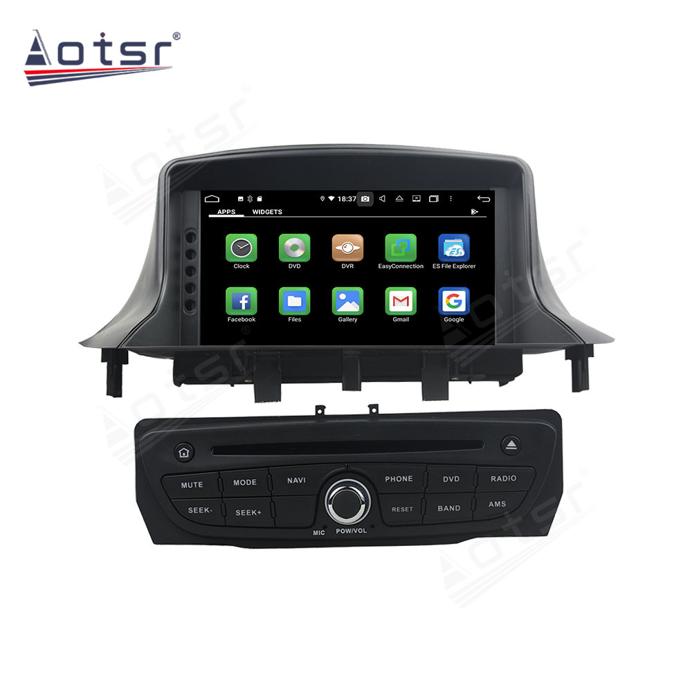 Android 14 For Renault megane 3 Car Radio Wireless Carplay Auto Player 2din Video AHD Multimedia Stereo DVD Player