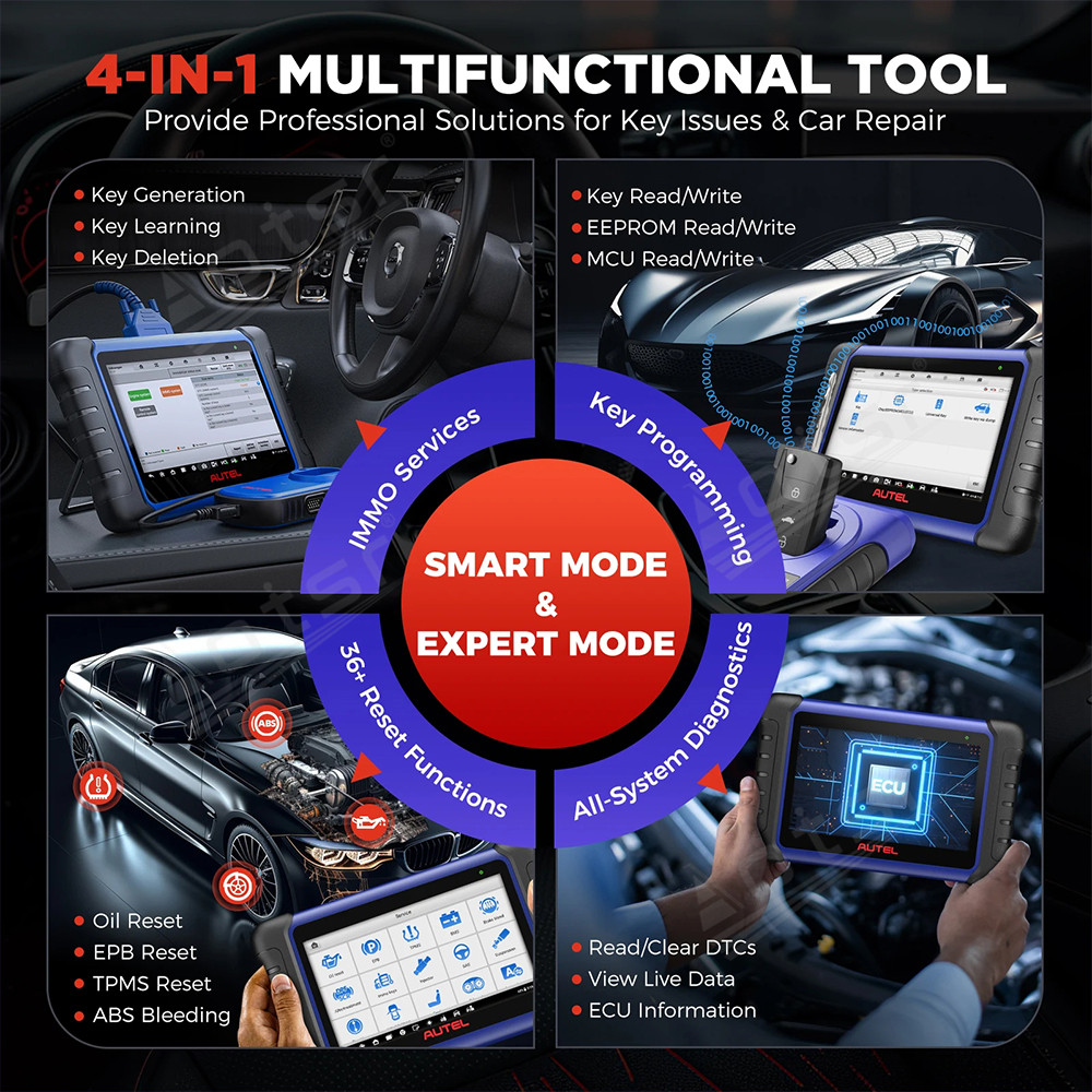 Aotsr MaxiIM IM508S XP400 PRO OBD2 Automotive Scanner IMMO Key Programming Diagnostic Tools For All Cars All-in-One Programmer