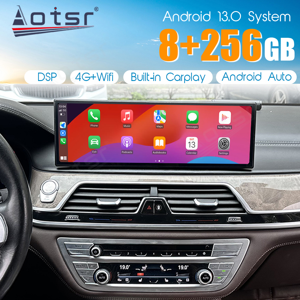 14.9" QLED ID8 Android 13.0 For BMW Series 1/2/3/5/7 X1 X5 X6 Car Multimedia Player GPS Navigation Auto Radio Headunit Carplay