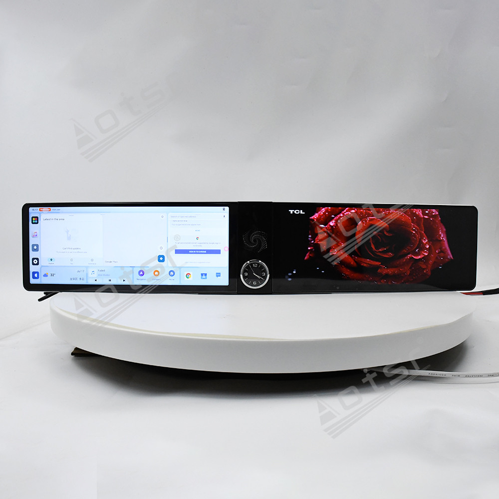 Aotsr Dual 12.3 inch For Toyota Camry 2007-2011 GPS Navigation Android 13 Car Radio CarPlay Multimedia Player Head Stereo Unit HD Screen