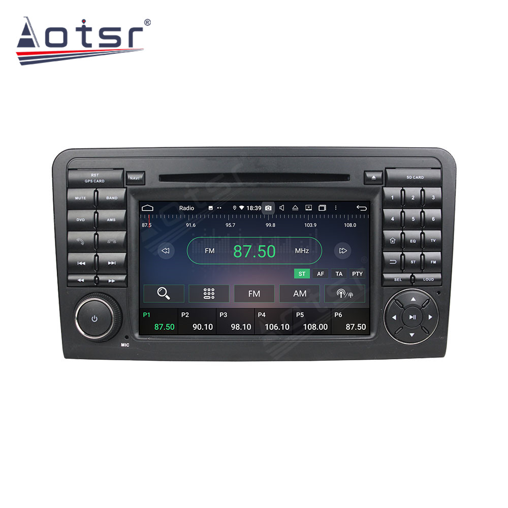 Android 14 For Mercedes Benz ML Class Car Radio Wireless Carplay Auto Player 2din Video AHD Multimedia Stereo DVD Player