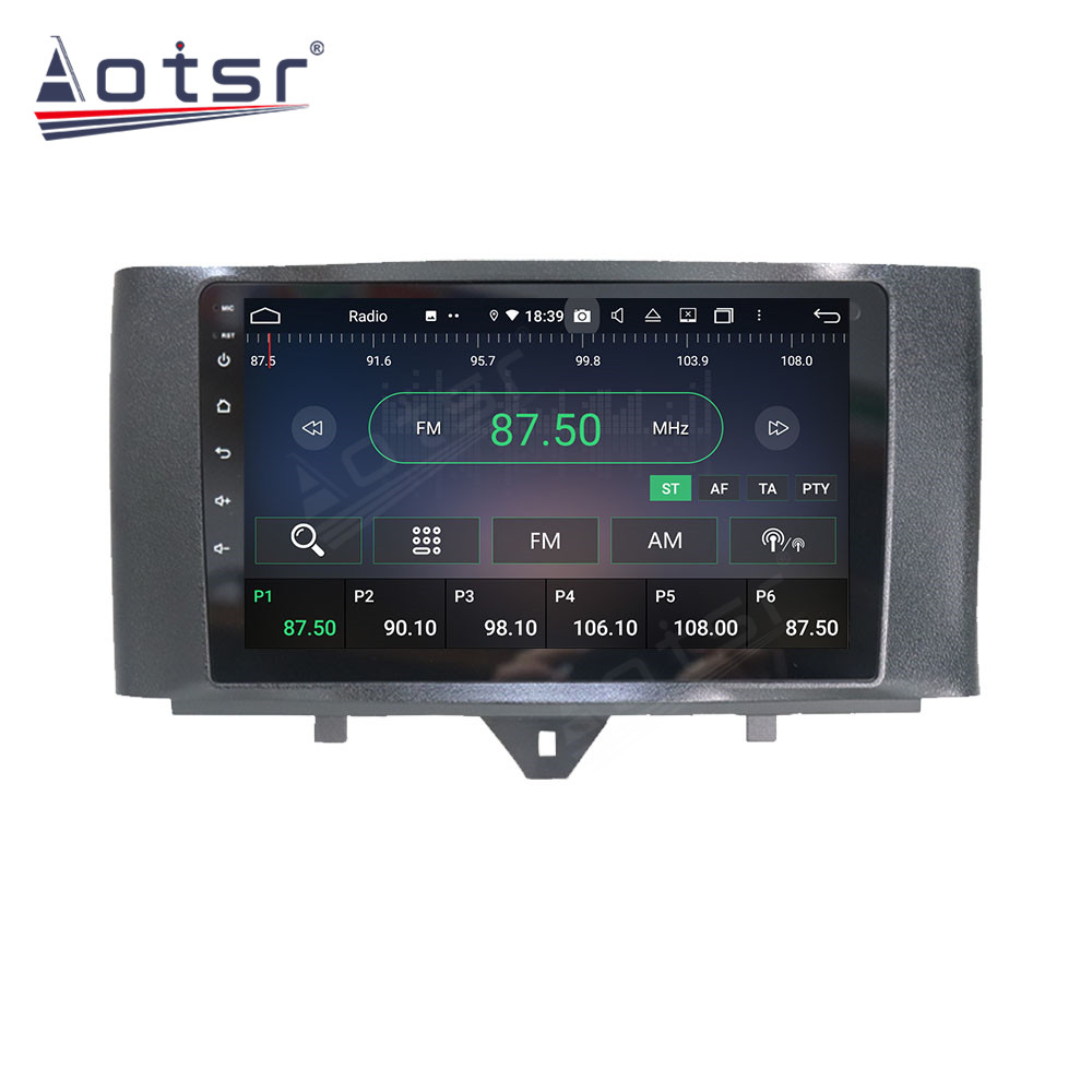 Android 14 For Mercedes Benz Smart 2011-2015 Car Radio Wireless Carplay Auto Player 2din Video AHD Multimedia Stereo DVD Player