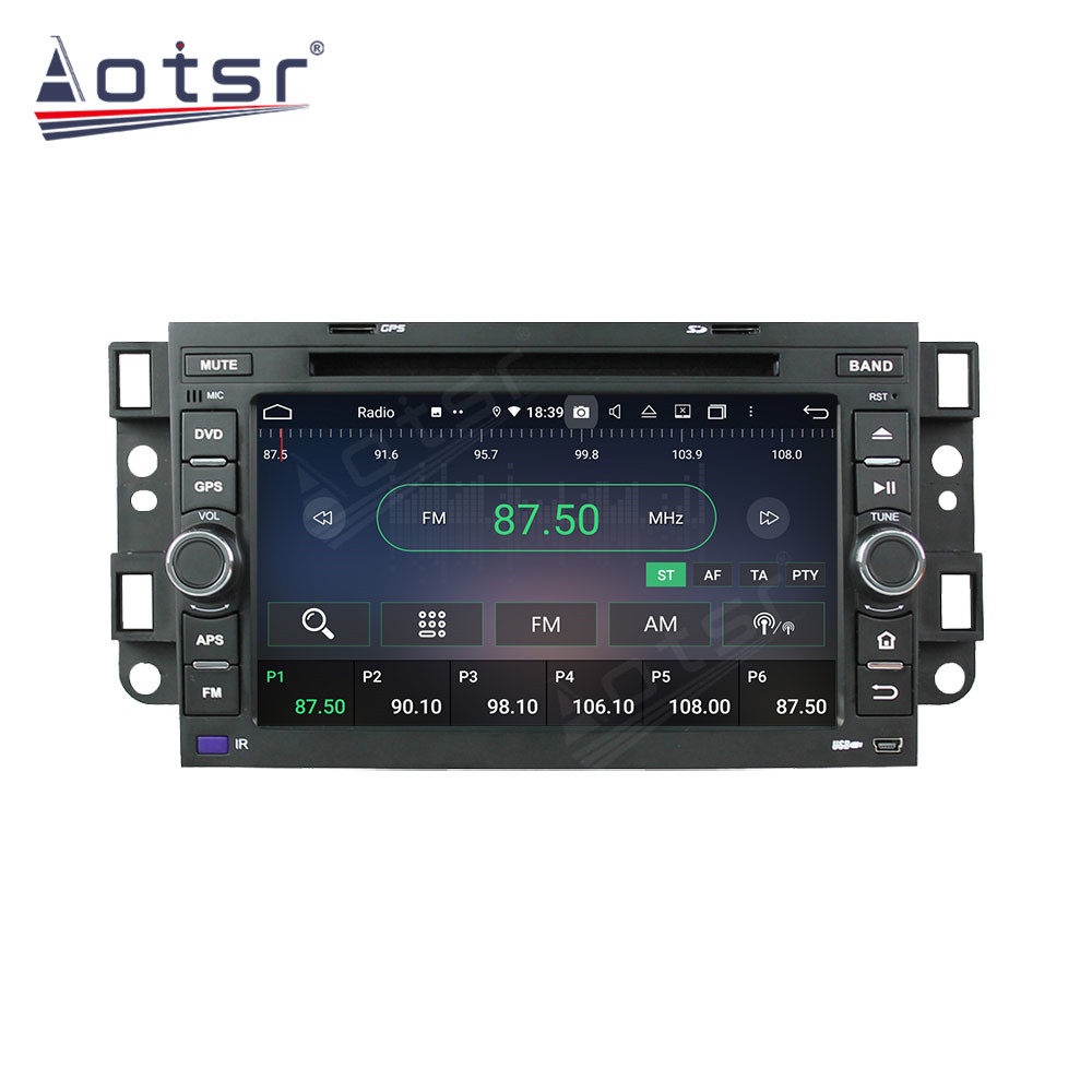 Android 14 For Chevrolet Aveo 2002-2011 Car Radio Wireless Carplay Auto Player 2din Video AHD Multimedia Stereo DVD Player