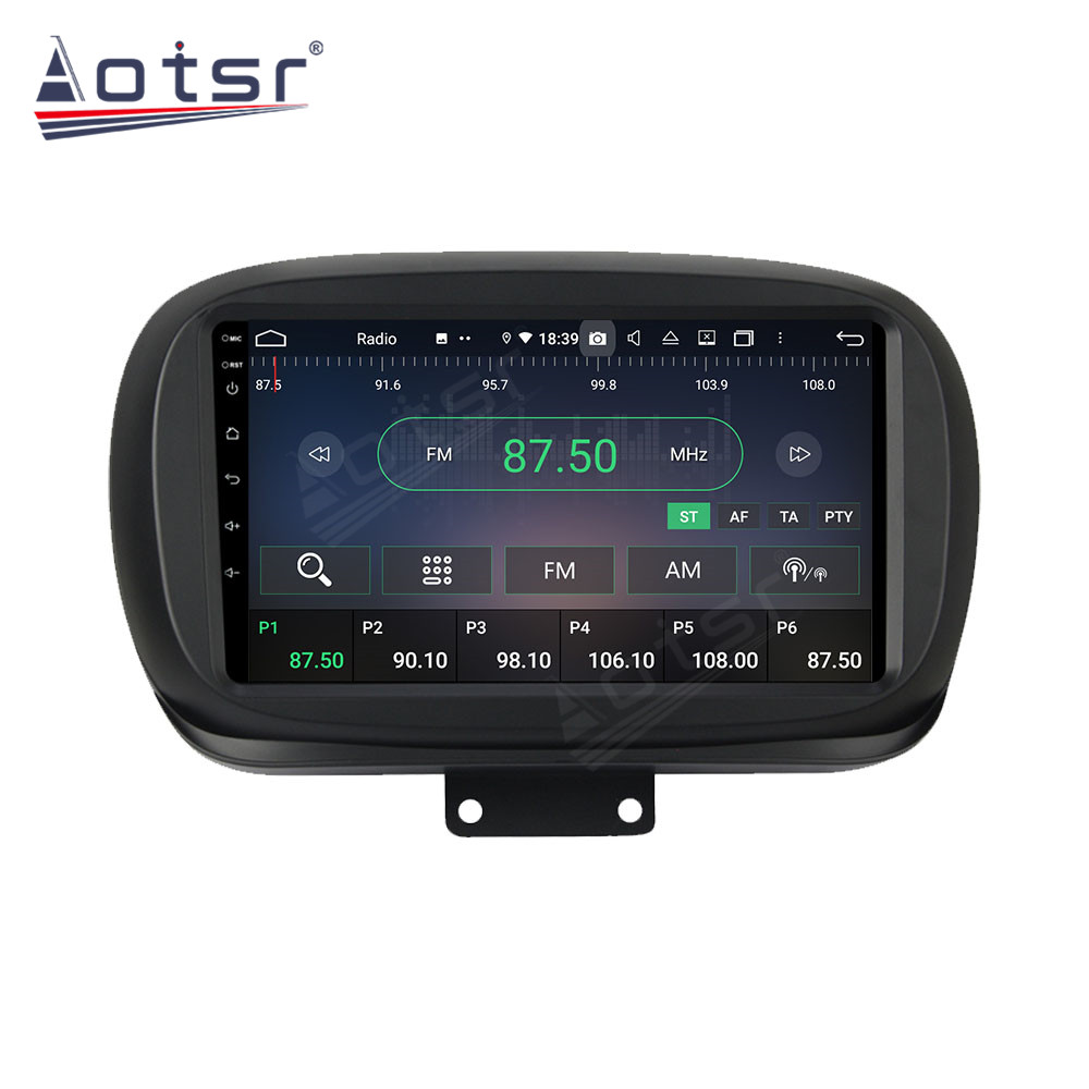 Android 14 For Fiat 500X Car Radio Wireless Carplay Auto Player 2din Video AHD Multimedia Stereo DVD Player