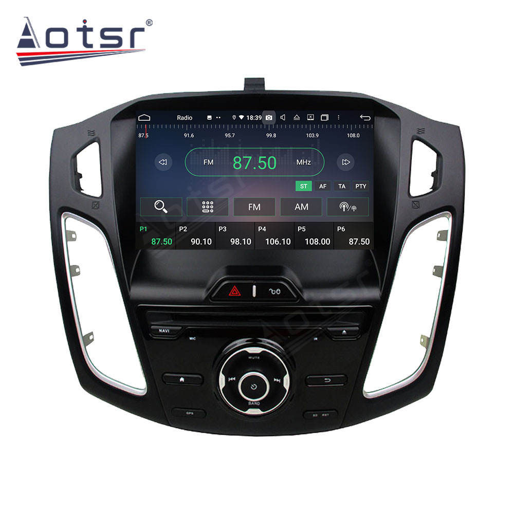 Android 14 For Ford Focus 2012-2015 Car Radio Wireless Carplay Auto Player 2din Video AHD Multimedia Stereo DVD Player