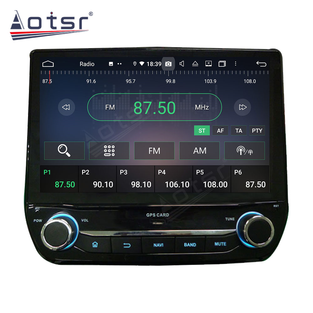 Android 14 For Ford Ecosport  Fiesta 2017-2018 Car Radio Wireless Carplay Auto Player 2din Video AHD Multimedia Stereo DVD Player
