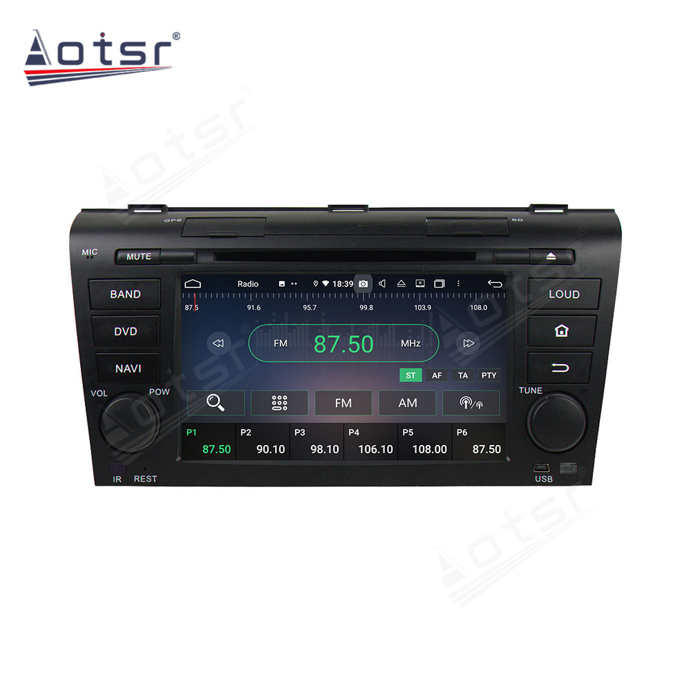 Android 14 For Mazda 3 2004-2009 Car Radio Wireless Carplay Auto Player 2din Video AHD Multimedia Stereo DVD Player