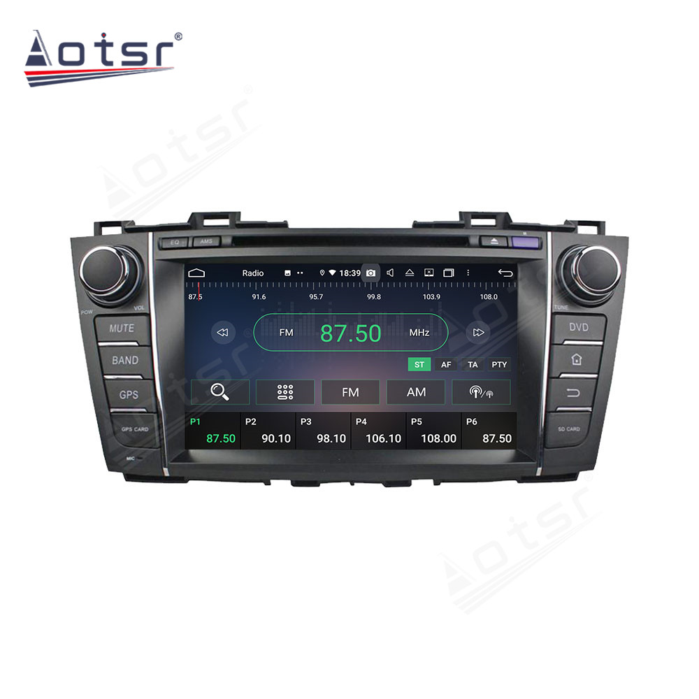 Android 14 For Mazda 5 2009-2012 Car Radio Wireless Carplay Auto Player 2din Video AHD Multimedia Stereo DVD Player