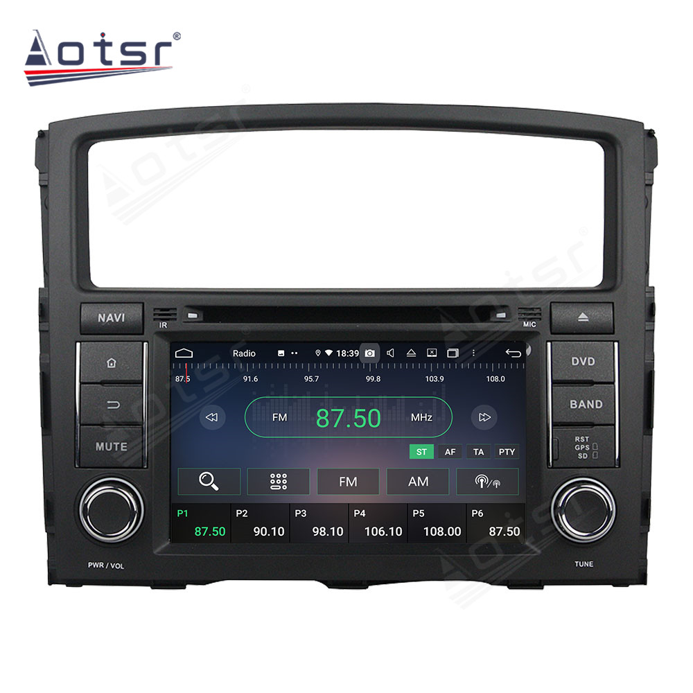 Android 14 For MITSUBISHI PAJERO 2006-2012  Car Radio Wireless Carplay Auto Player 2din Video AHD Multimedia Stereo DVD Player
