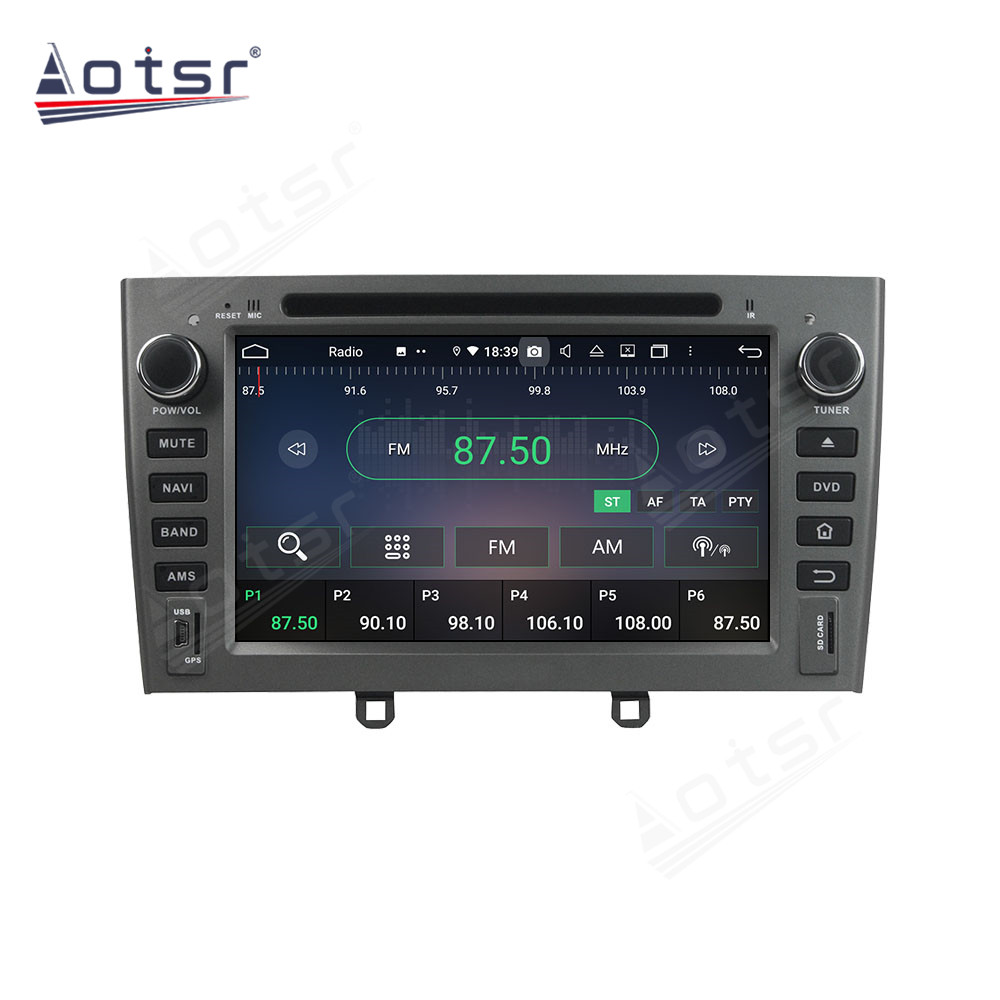 Android 14 For Peugeot 408  Car Radio Wireless Carplay Auto Player 2din Video AHD Multimedia Stereo DVD Player