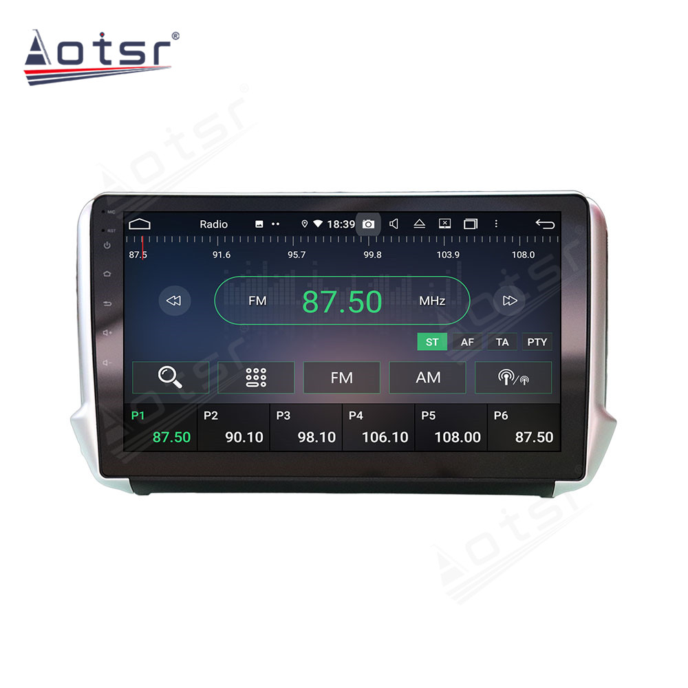 [Copy]Android 14 For PG 208  2008  2015-2020  Car Radio Wireless Carplay Auto Player 2din Video AHD Multimedia Stereo DVD Player