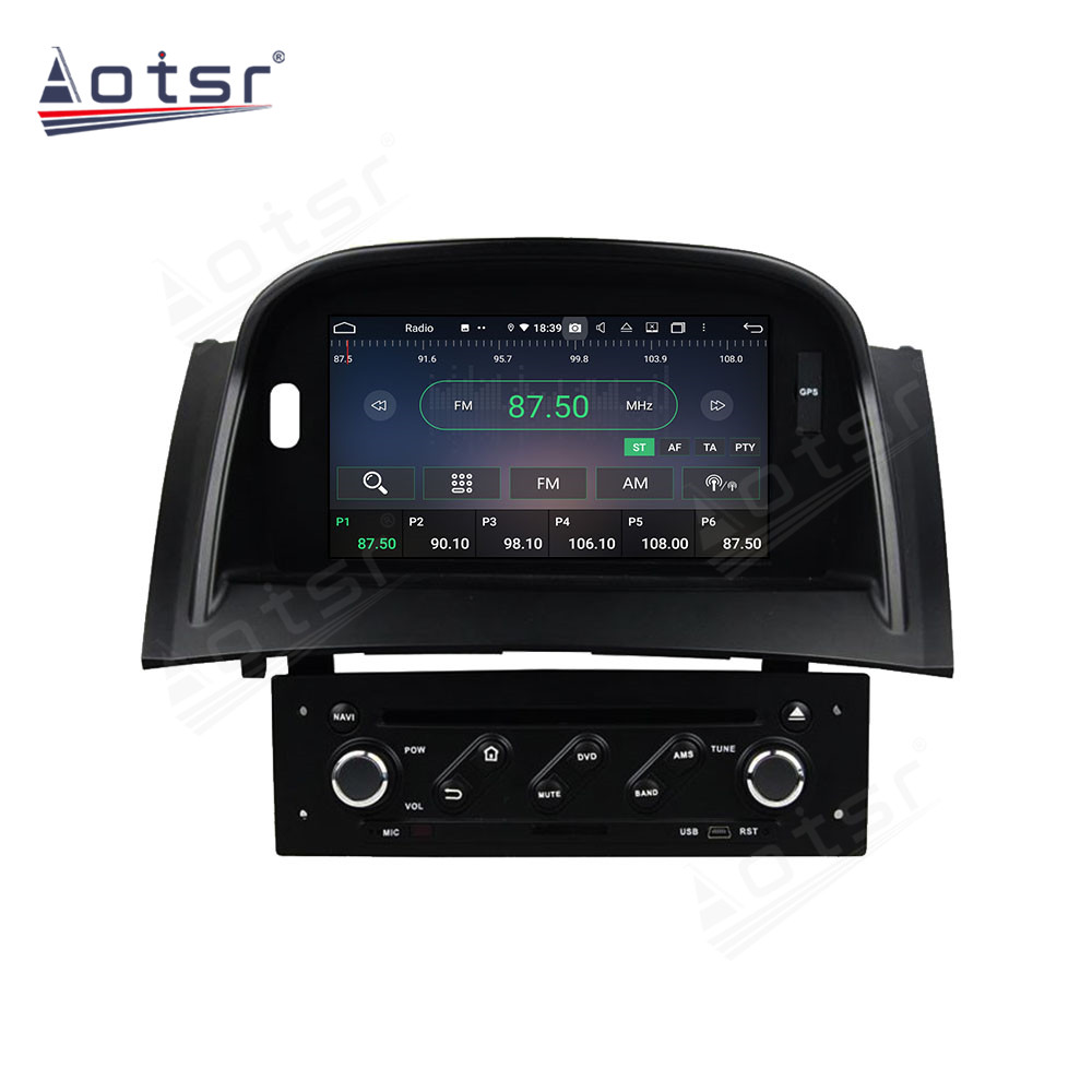 Android 14 For Renault megane 2 Car Radio Wireless Carplay Auto Player 2din Video AHD Multimedia Stereo DVD Player